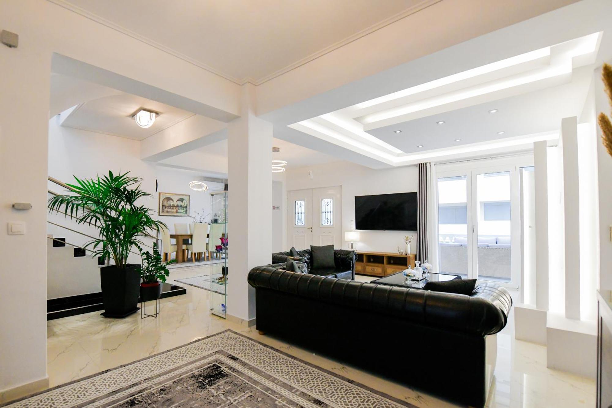 Beach Blue Villa Corinth المظهر الخارجي الصورة