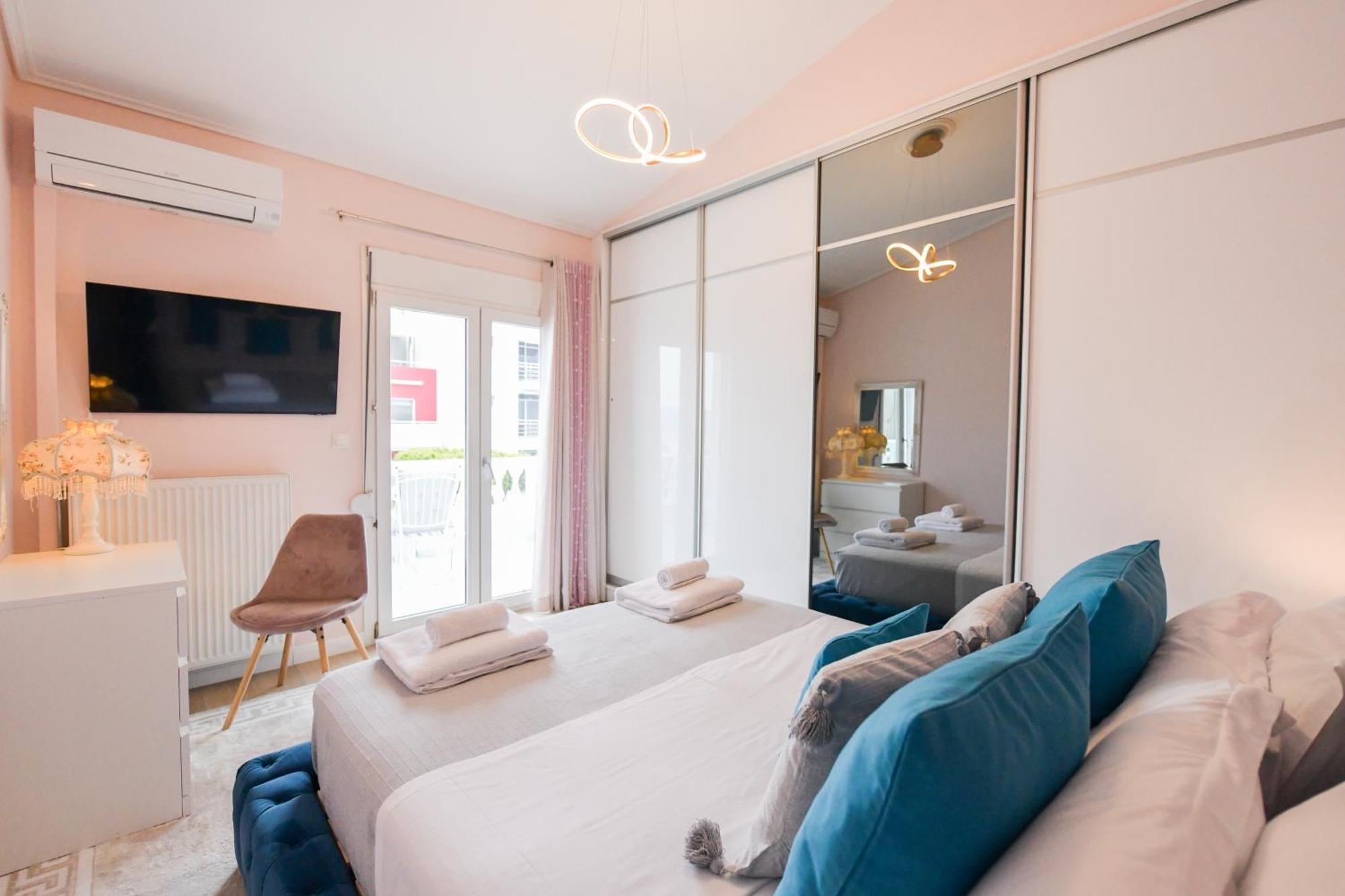 Beach Blue Villa Corinth المظهر الخارجي الصورة