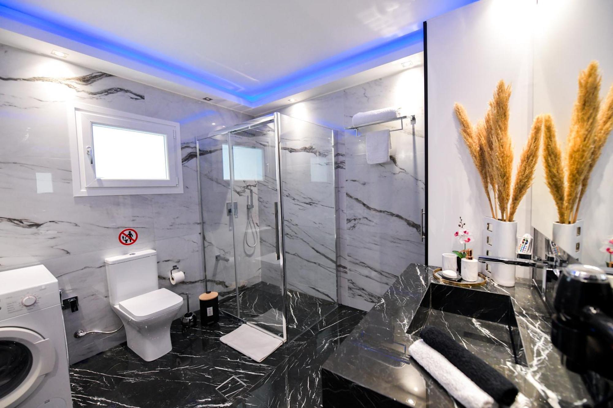 Beach Blue Villa Corinth المظهر الخارجي الصورة