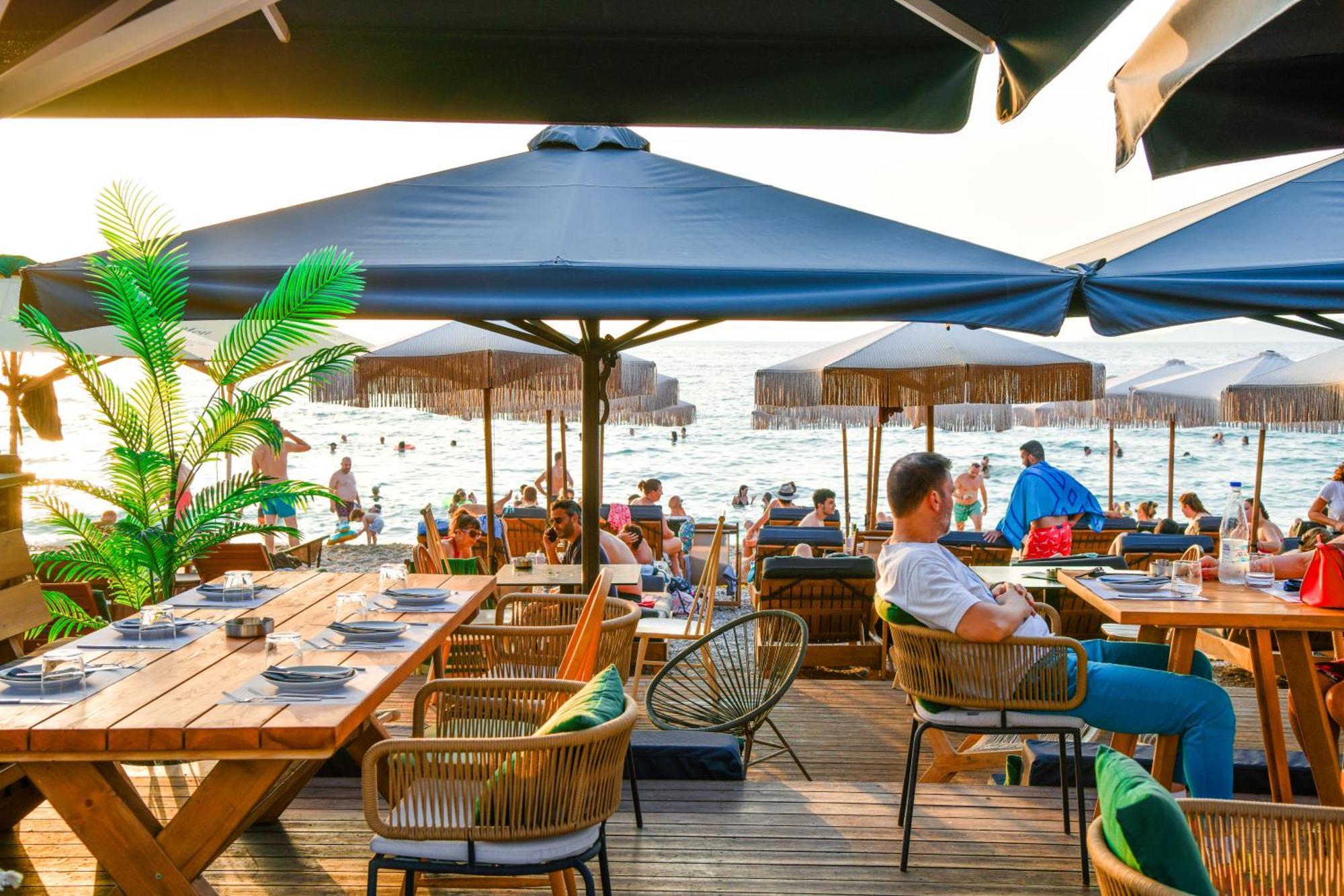 Beach Blue Villa Corinth المظهر الخارجي الصورة