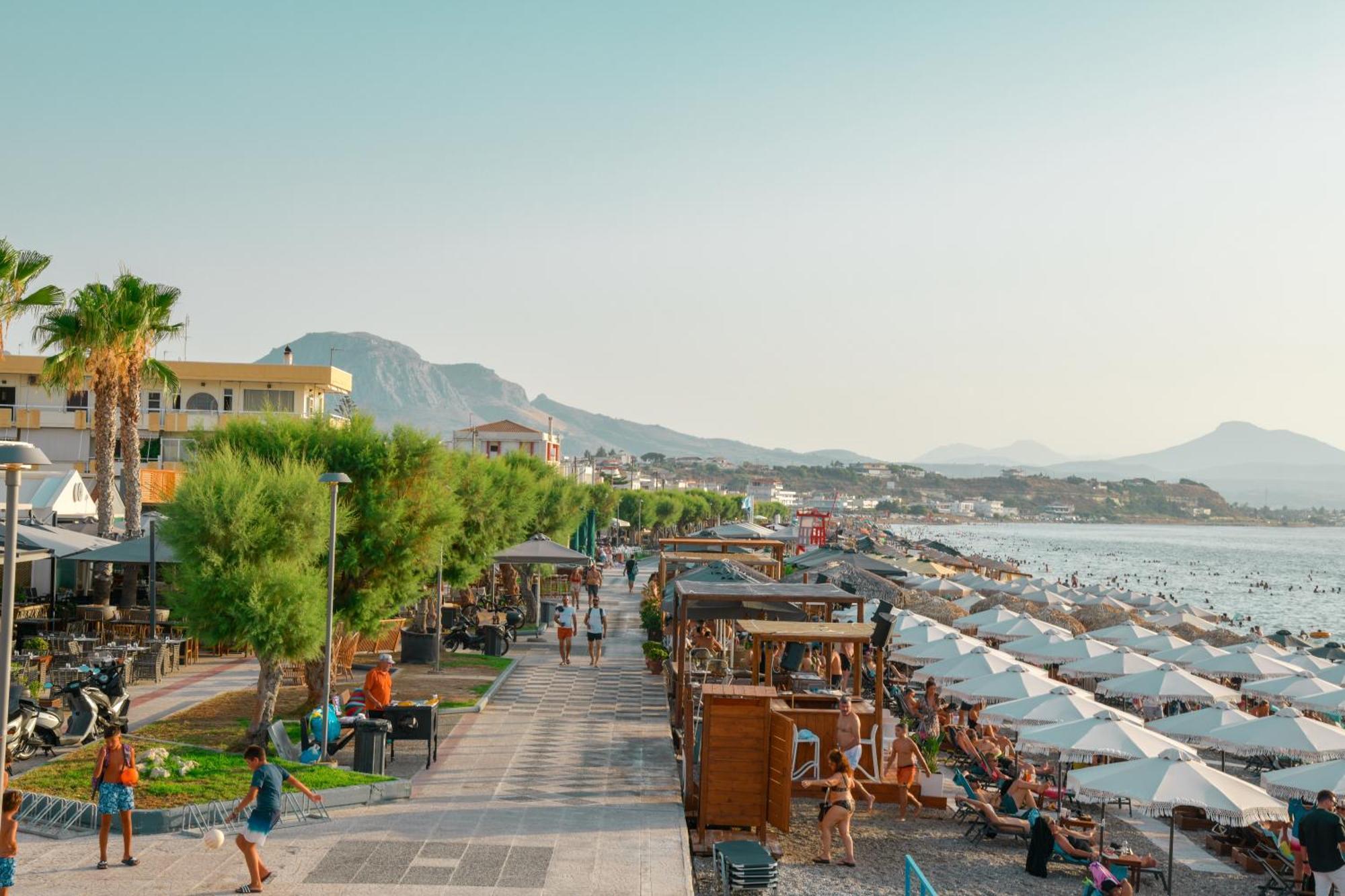 Beach Blue Villa Corinth المظهر الخارجي الصورة