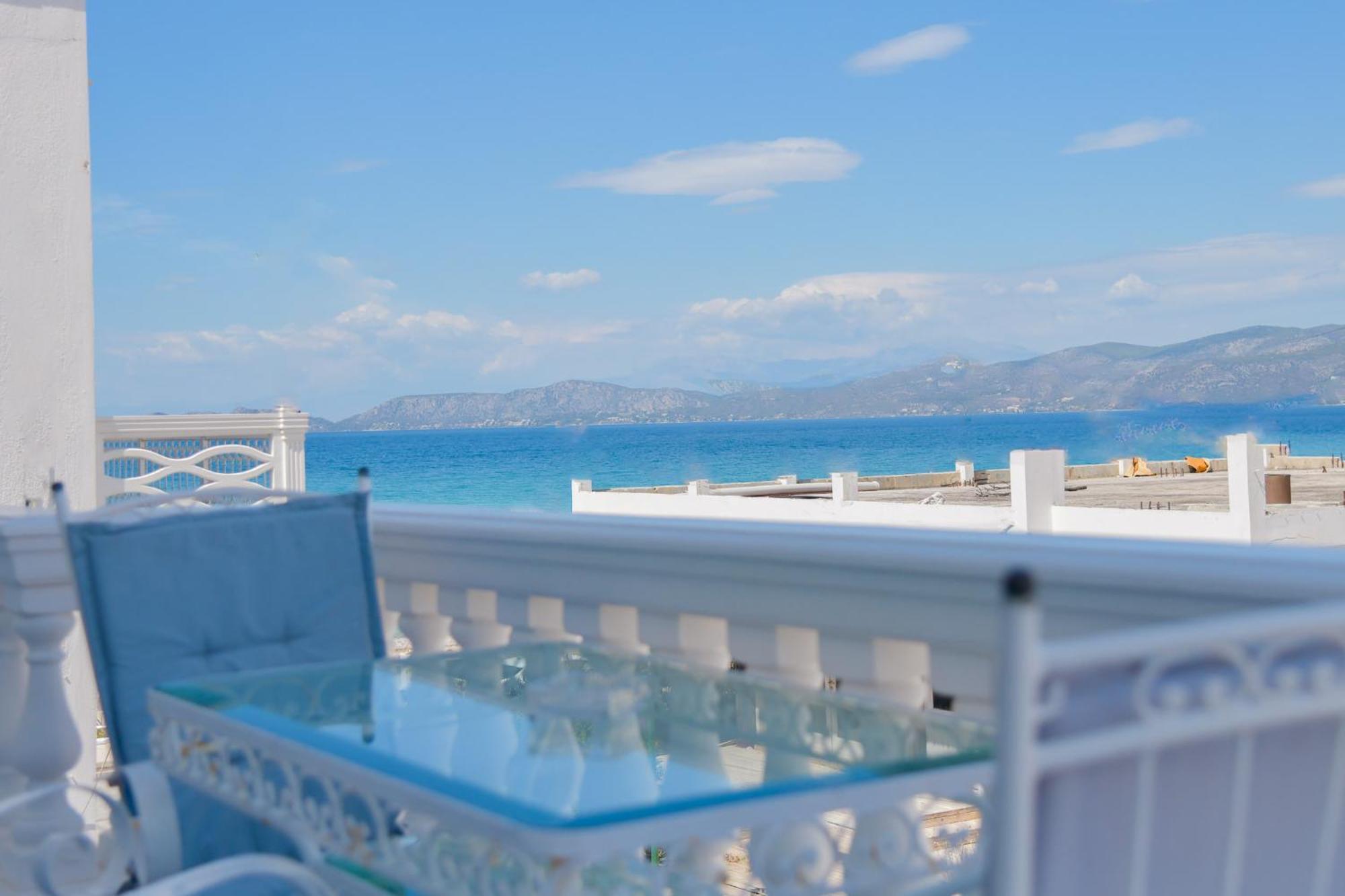 Beach Blue Villa Corinth المظهر الخارجي الصورة
