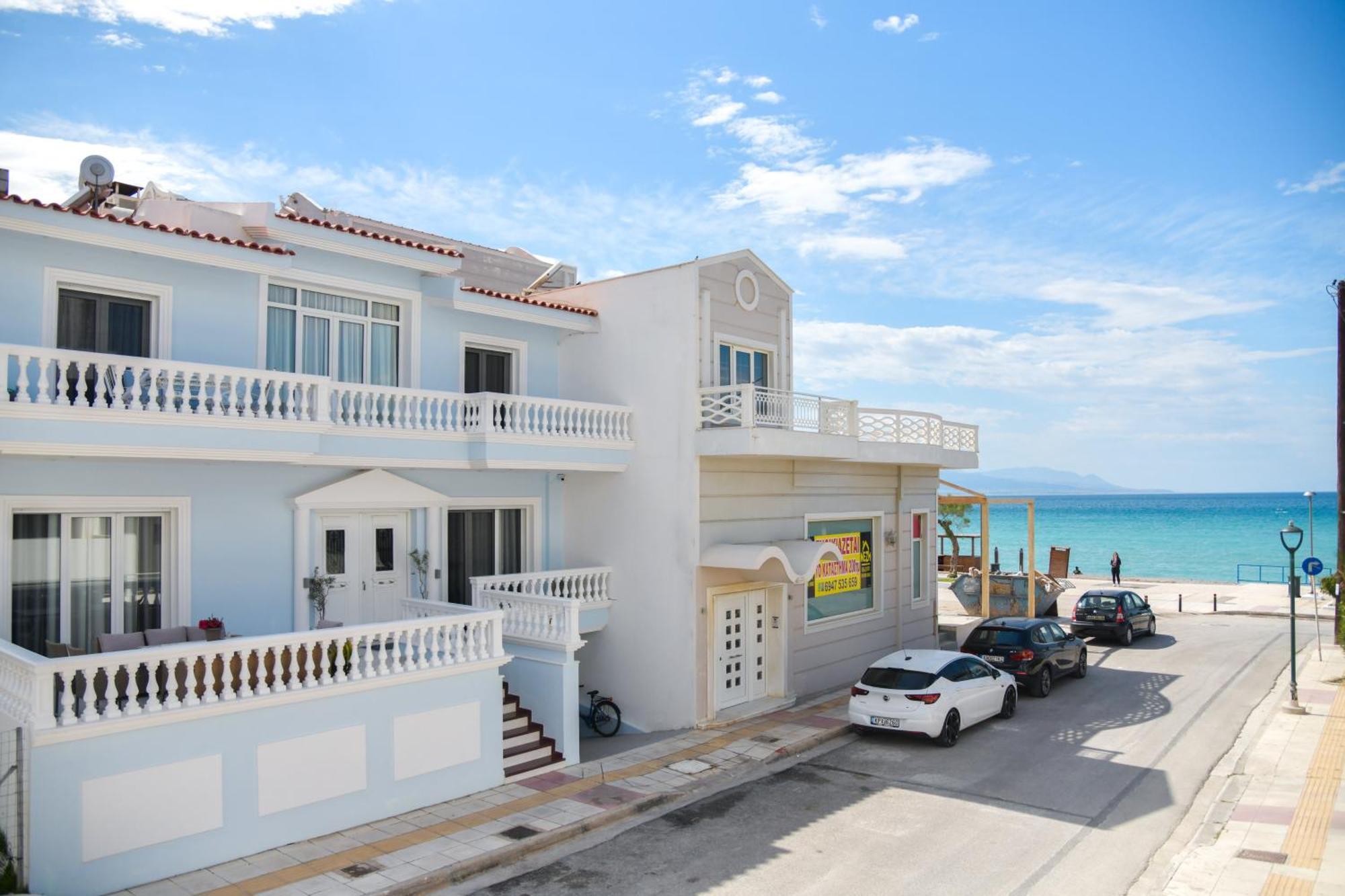 Beach Blue Villa Corinth المظهر الخارجي الصورة
